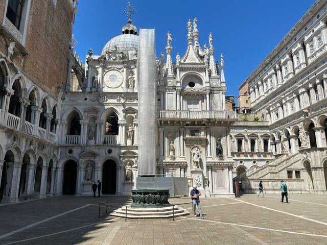 St. Mark's Square architecture in Venice, Italy